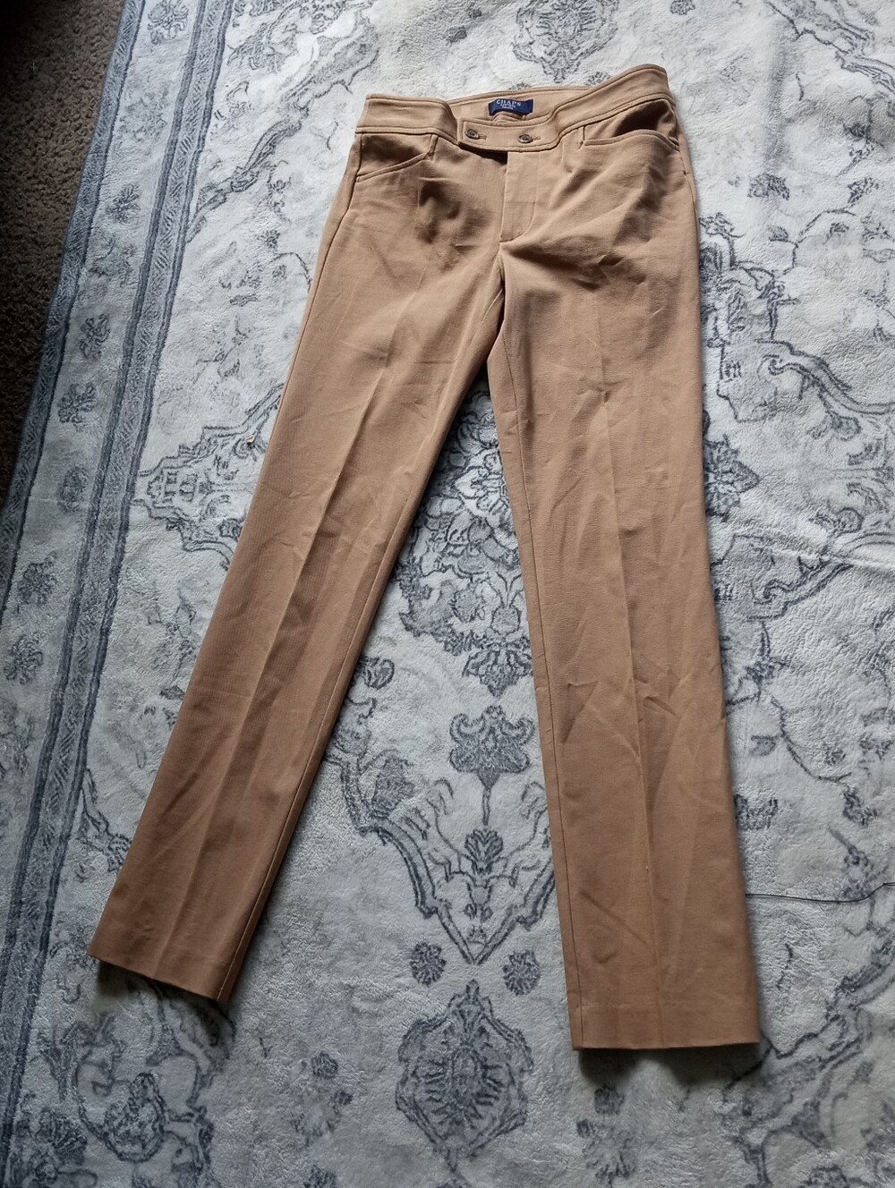 Chaps Slim Fit Women's Pants in Camel